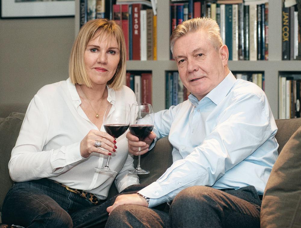 Karel De Gucht et son épouse Mireille Schreurs