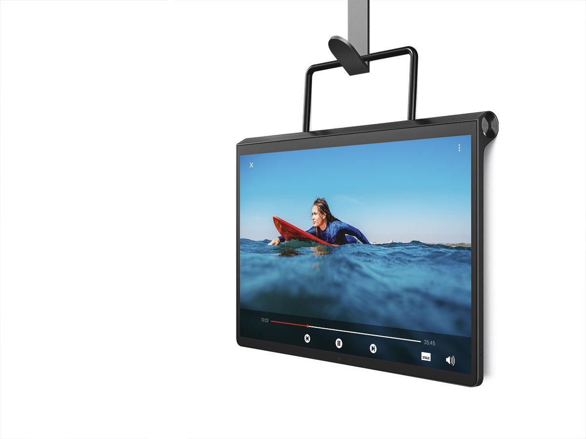 Lenovo Yoga Tab 13 Cette tablette devient presque un home cinéma portable.