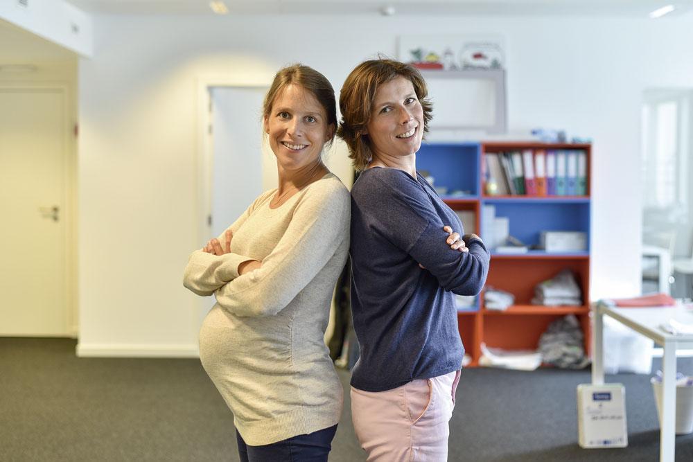 Donatienne van Houtryve et Géraldine Biebuyck, cofondatrices de Bsit
