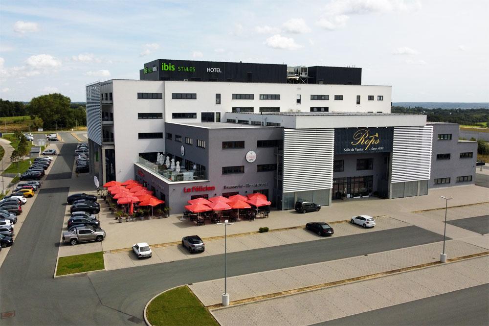 Le studio Ecolys est situé au sein du bâtiment Actibel, à Namur.