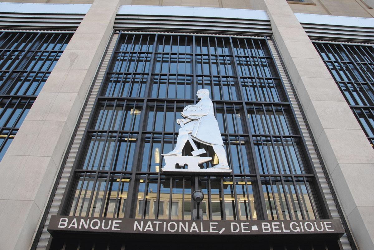 Le siège de la Banque nationale, à Bruxelles. C'est là que se trouve le fichier qui centralise toutes les données des comptes bancaires des Belges.