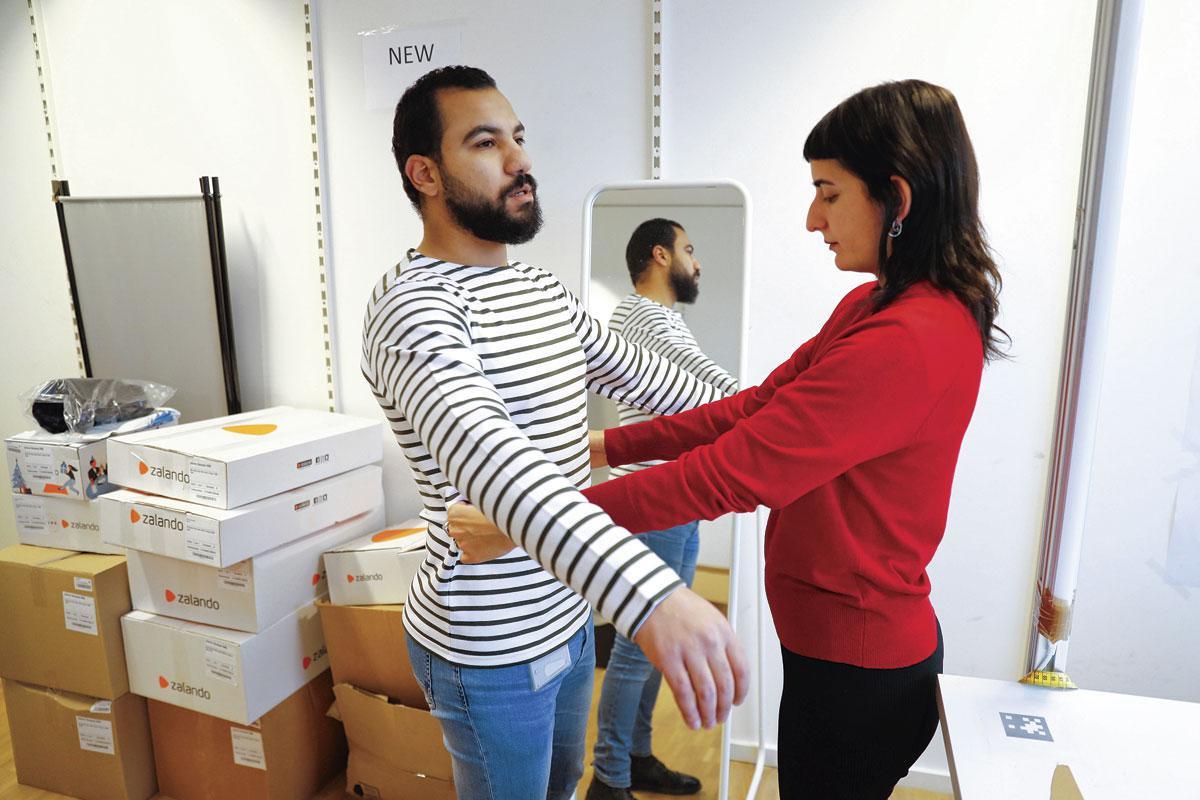 La bonne taille Jusqu'à ce jour, Zalando se basait sur l'historique des achats et des retours pour conseiller les clients.