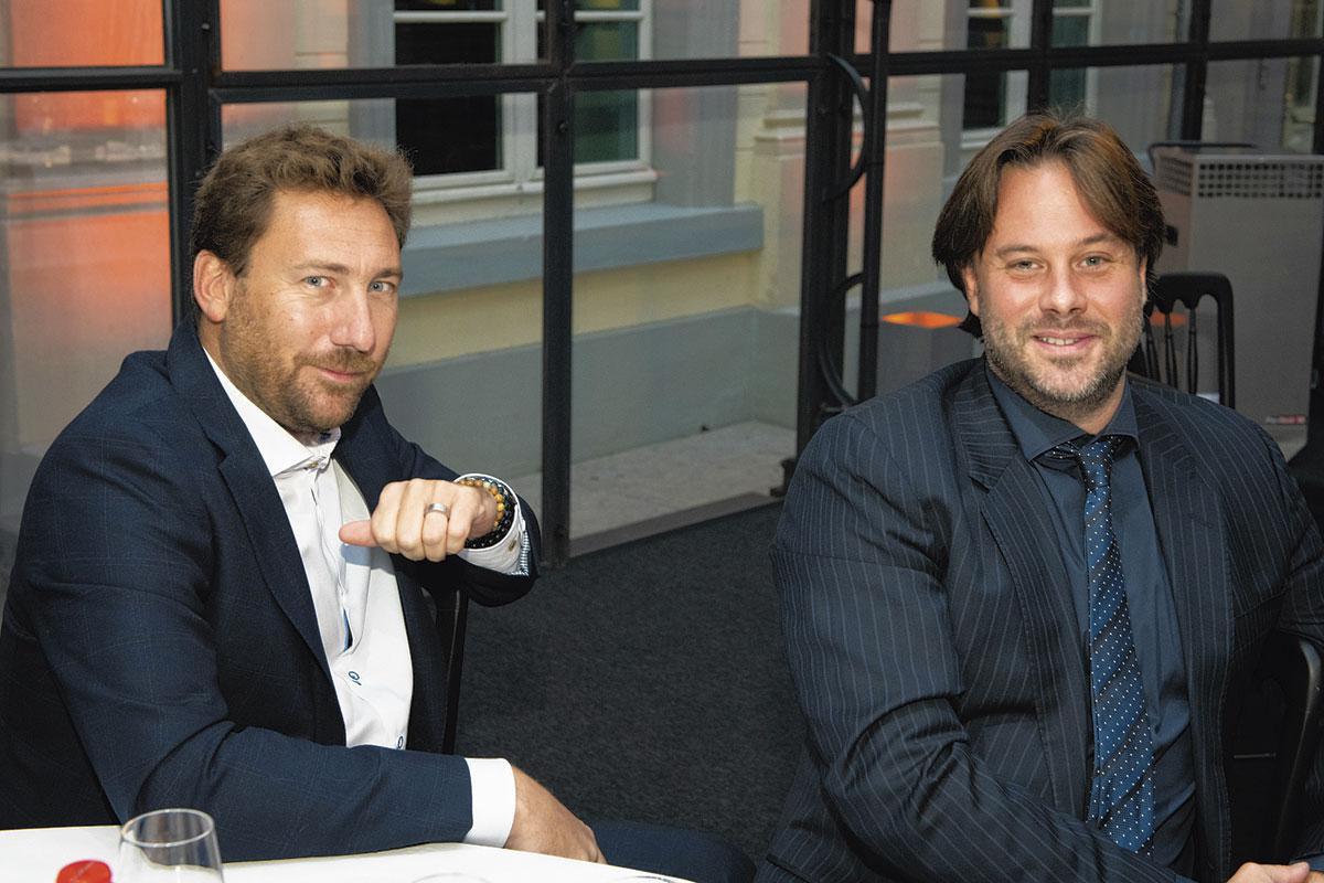 Cédric Jaumot, head of WiPartner chez Wilink, et François Houtmans, directeur commercial de Feelink Studio.