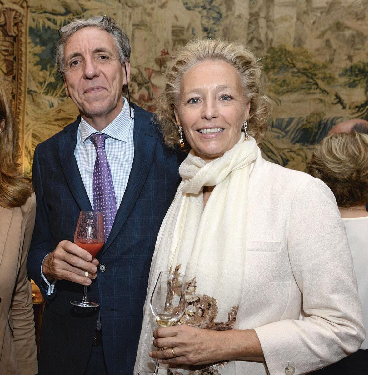 Xavier Deleval, administrateur de sociétés, et son épouse Caroline Laurent Josi, vice-présidente de Vocatio.
