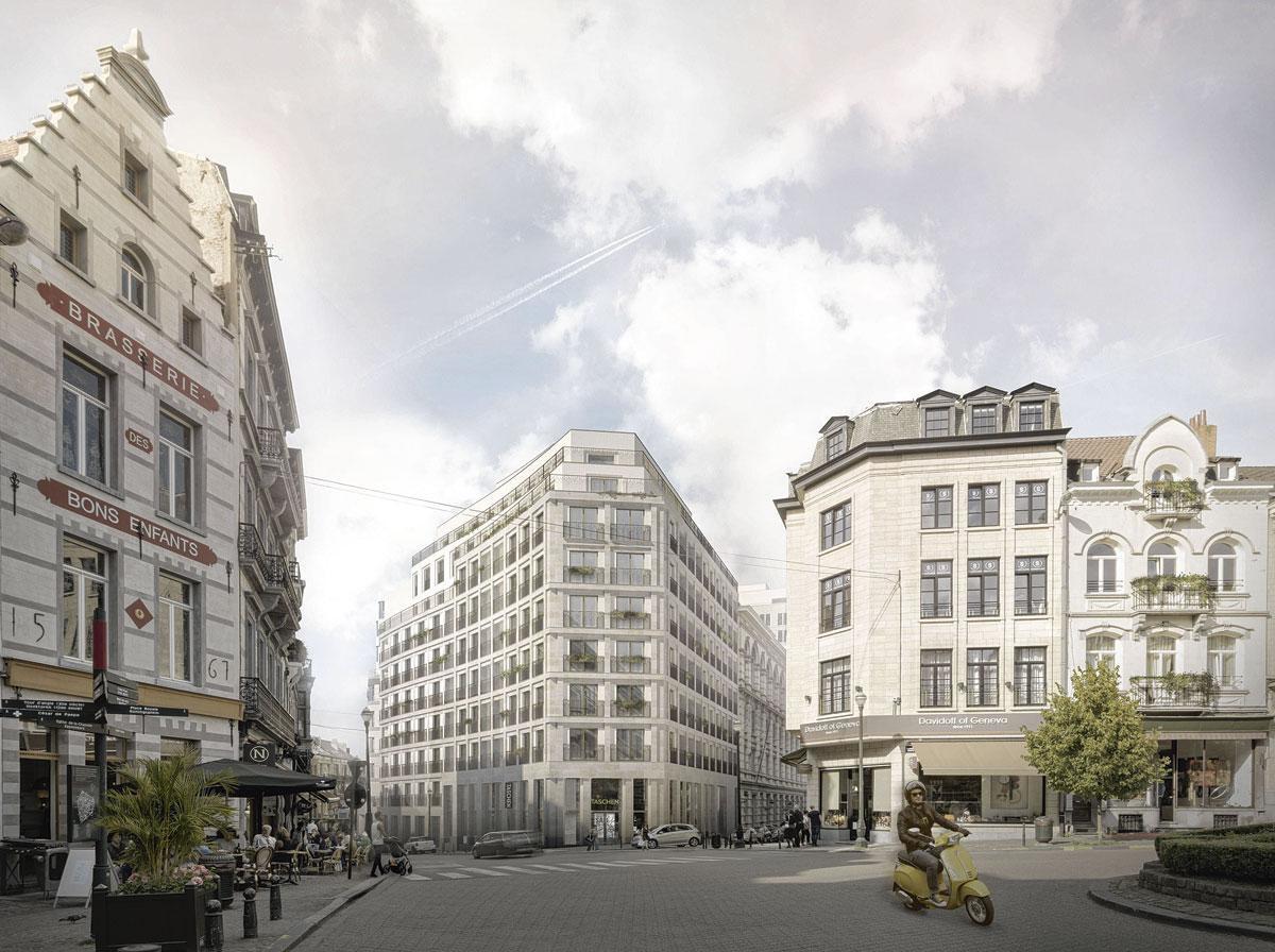Le projet Lebeau- Sablon d'Immobel visant à réhabiliter des anciens bâtiments de Proximus, au centre de Bruxelles, rencontre une vive opposition. Les riverains se sont regroupés au sein du comité 