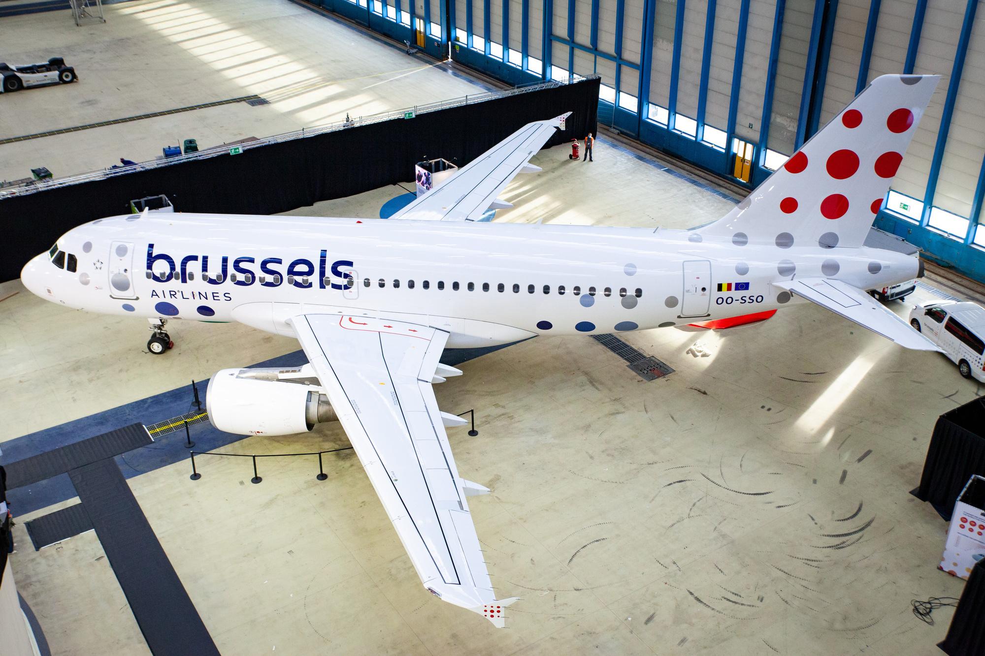 Nouveau logo et protestations au menu du jour de Brussels Airlines