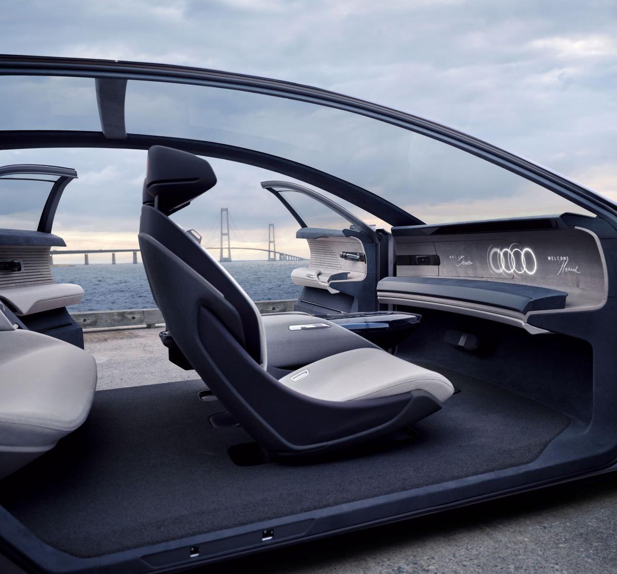 Audi grandsphere concept : en première classe vers l'avenir