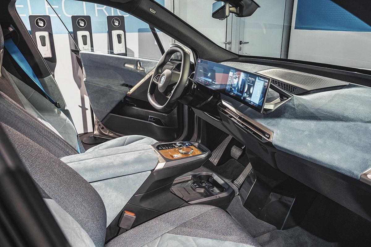 Le futur modèle iX3 électrique 2022 de BMW.