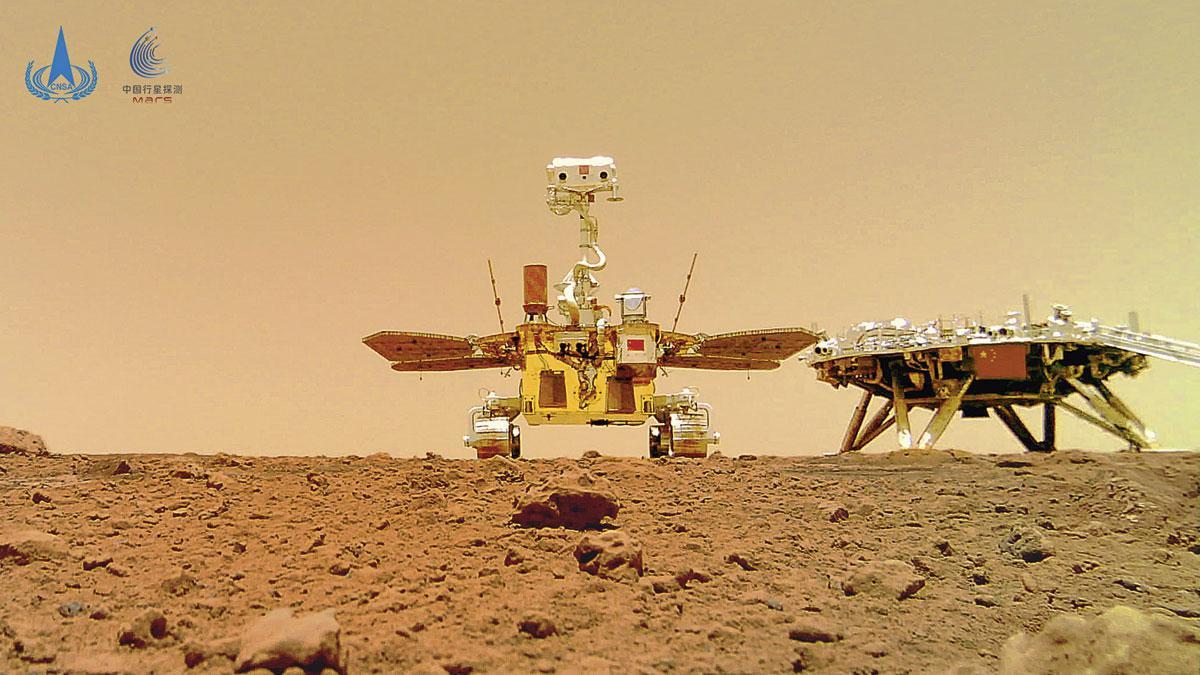PROGRÈS TECHNOLOGIQUES - La Chine vient d'envoyer un rover sur Mars.