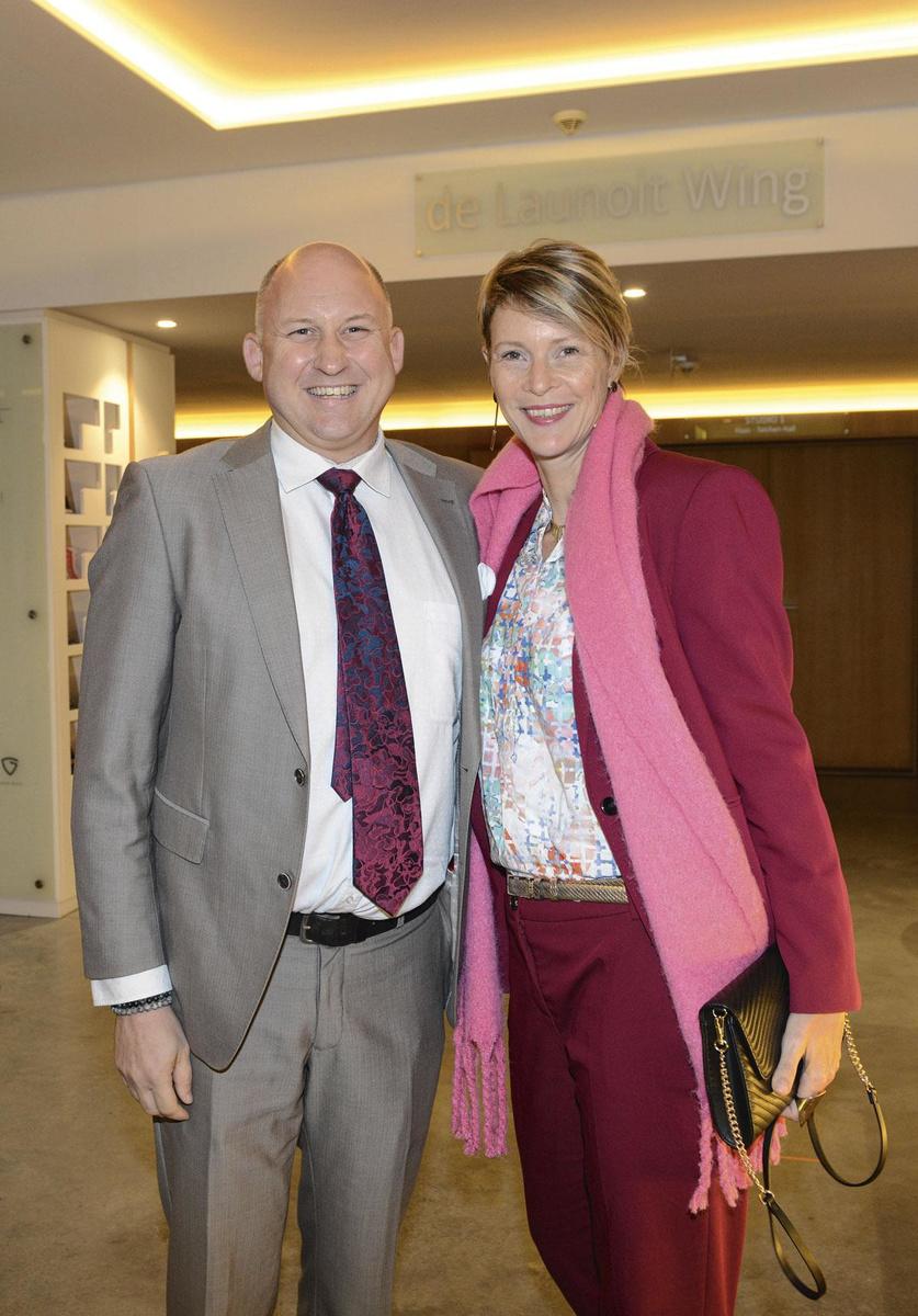Jean-Sébastien Gosuin, CEO de Seaters, et son épouse.