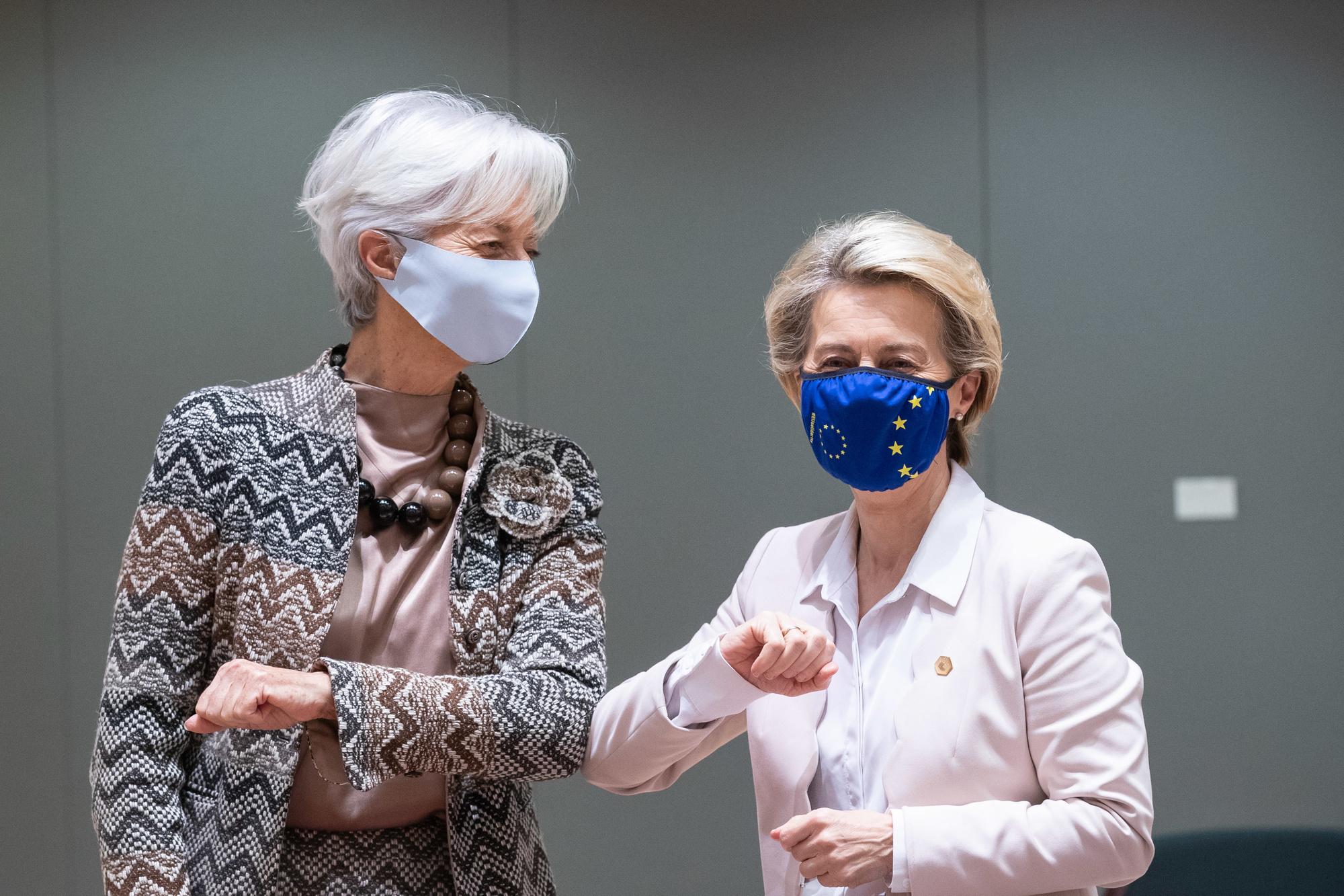 Christine Lagarde et Ursula von der Leyen