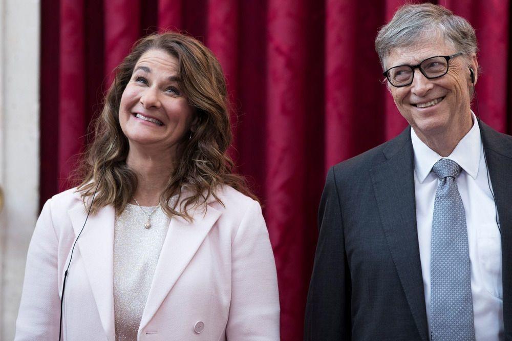 Melinda Gates, et son futur ex-époux Bill