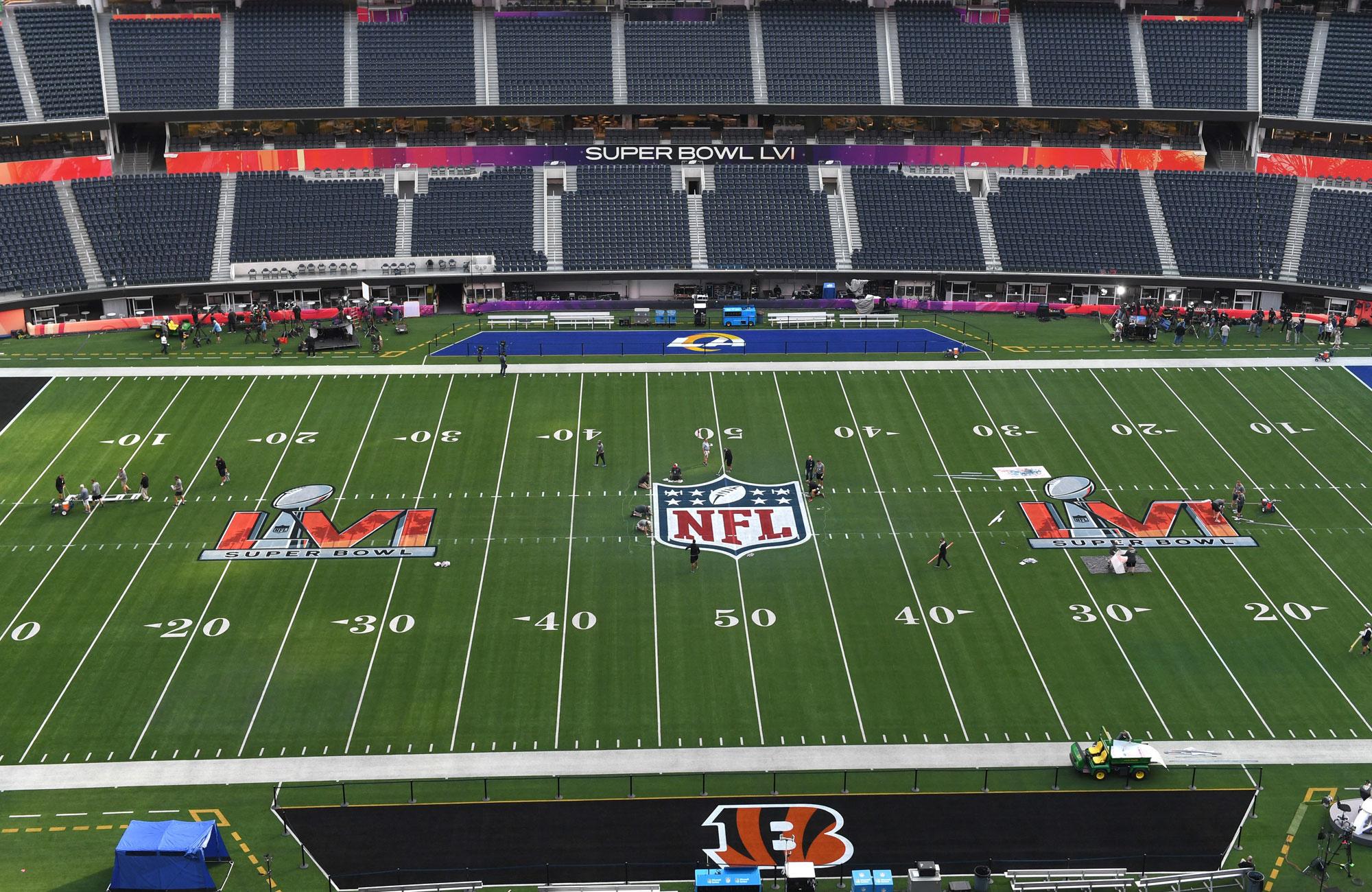 Super Bowl: le SoFi Stadium, l'écrin sportif le plus cher du monde (en images)