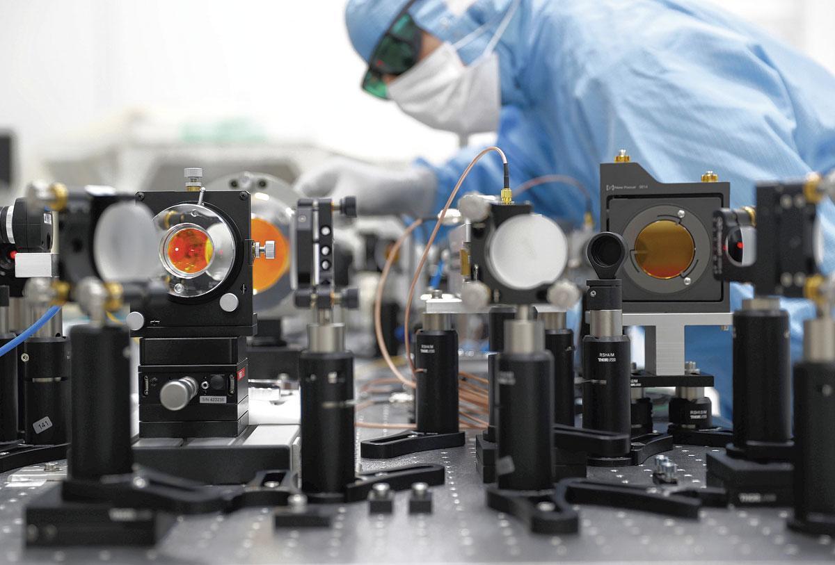 Optique des lasers des machines de lithographie d'AMSL, fournie par l'allemand Trumpf. Le groupe néerlandais se voit davantage comme un 
