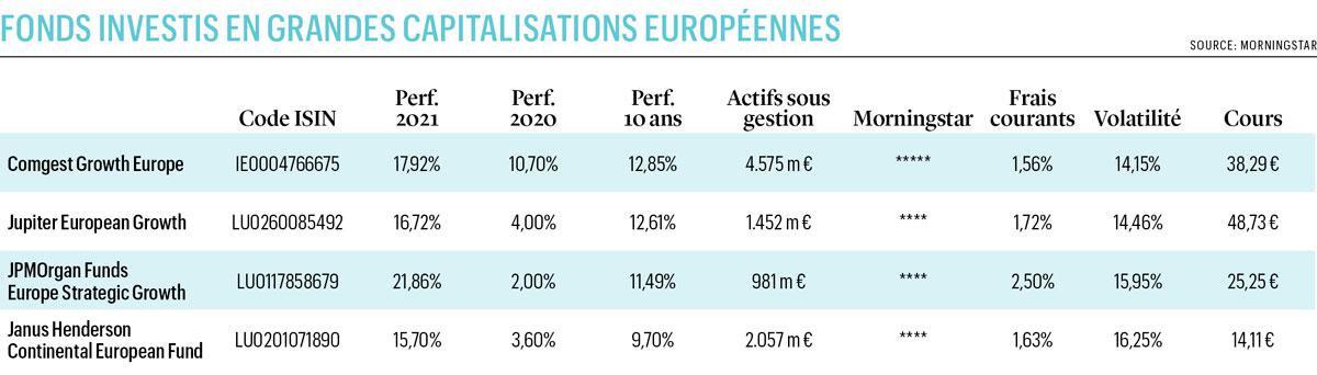 Opportunités dans les grandes capitalisations européennes