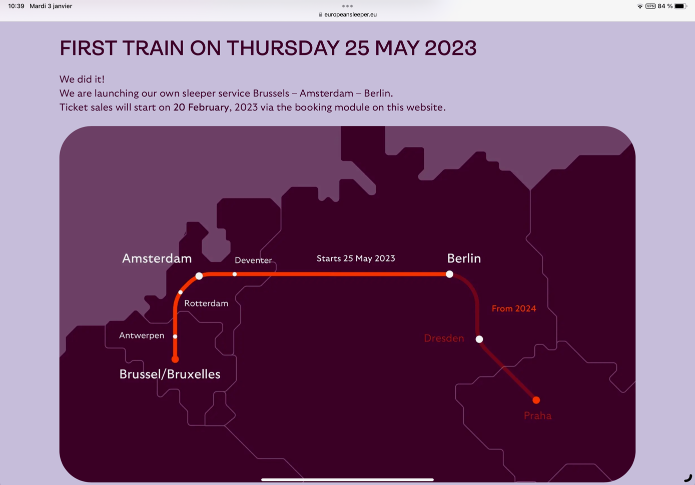 Pourquoi les trains de nuit se font-ils attendre?