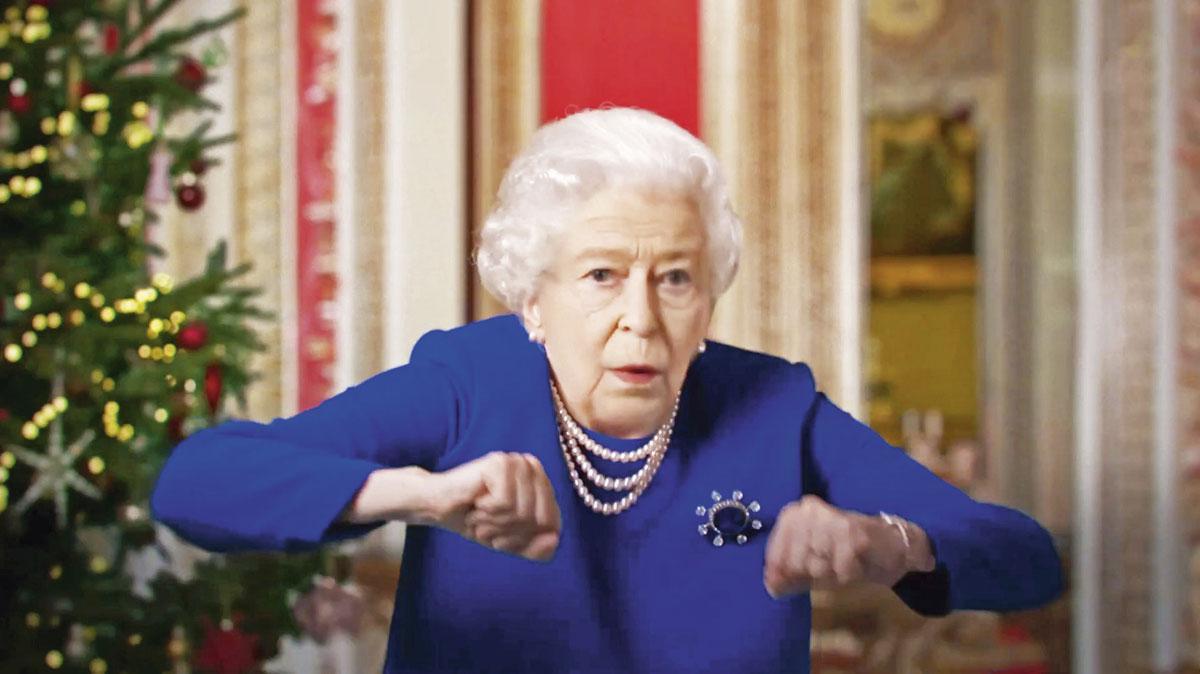 Ook van de ondertussen overleden Britse Queen circuleren heel wat deepfakes, waaronder dit voorbeeld.