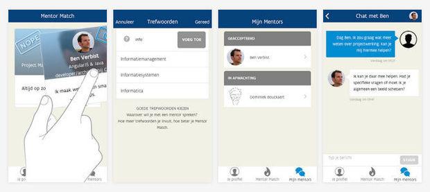 VDAB matcht werkzoekenden met professionals via Tinder-achtige app