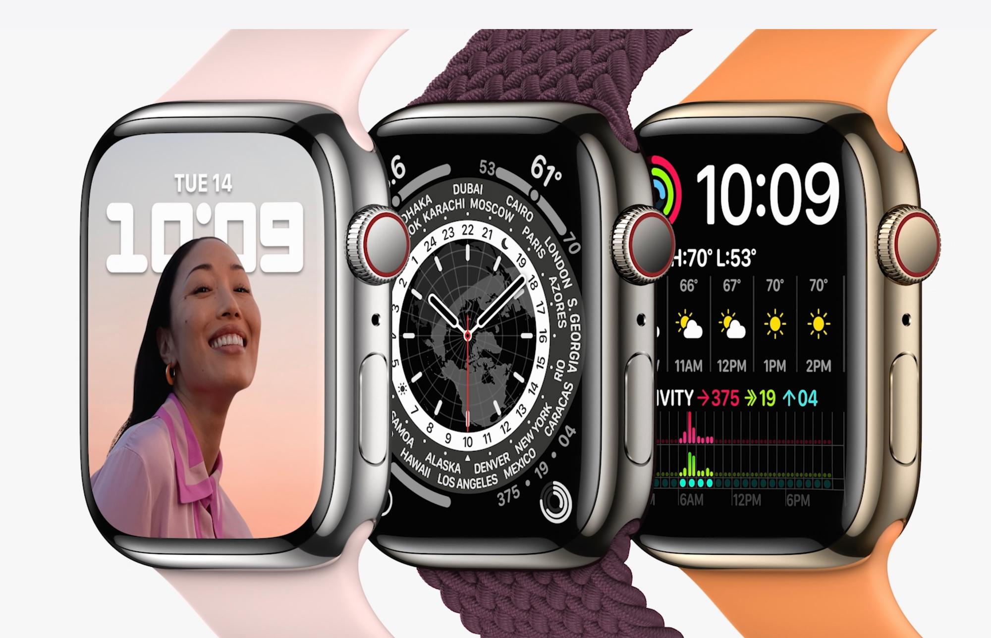 Apple Watch Series 7.