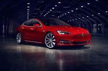 De vernieuwde Tesla Model S.