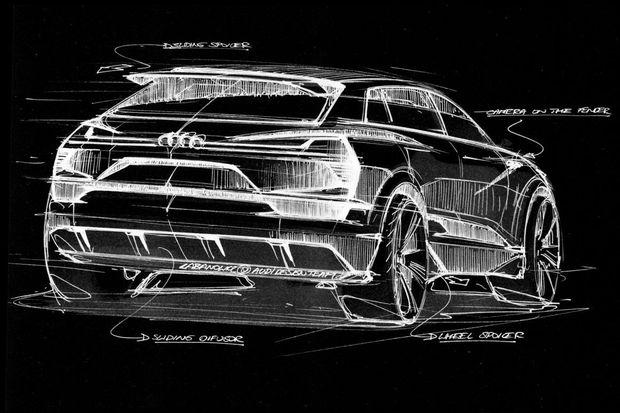 Audi e-tron quattro concept.