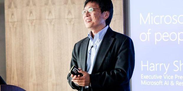 Harry Shum, executive vice president voor Microsofts AI en Research