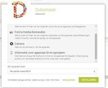 De populaire app Dubsmash wil onder meer graag weten wanneer en met wie je belt. 