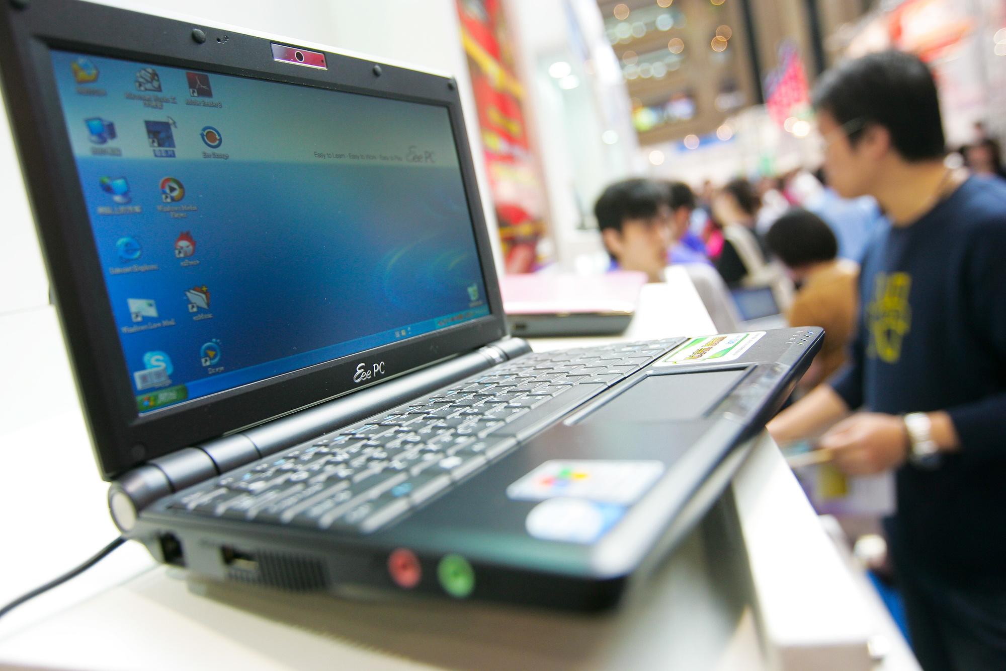 Asus kwam als een van de eersten met minilaptops of netbooks.