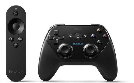 Le Nexus Player est fourni avec télécommande et contrôleur de jeu.