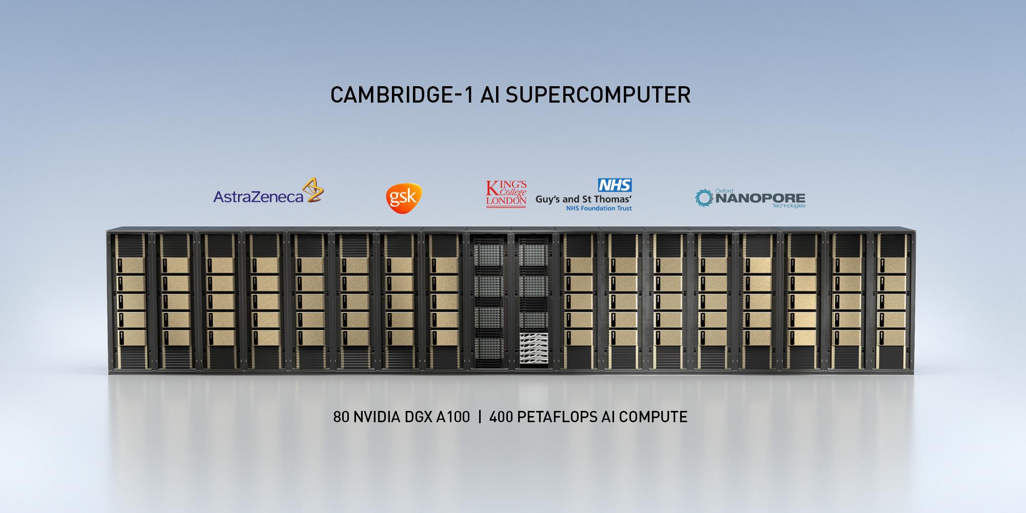 Cambridge-1 supercomputer.