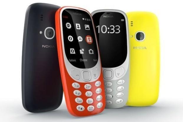 Le nouveau Nokia 3310 sera disponible en quatre teintes 
