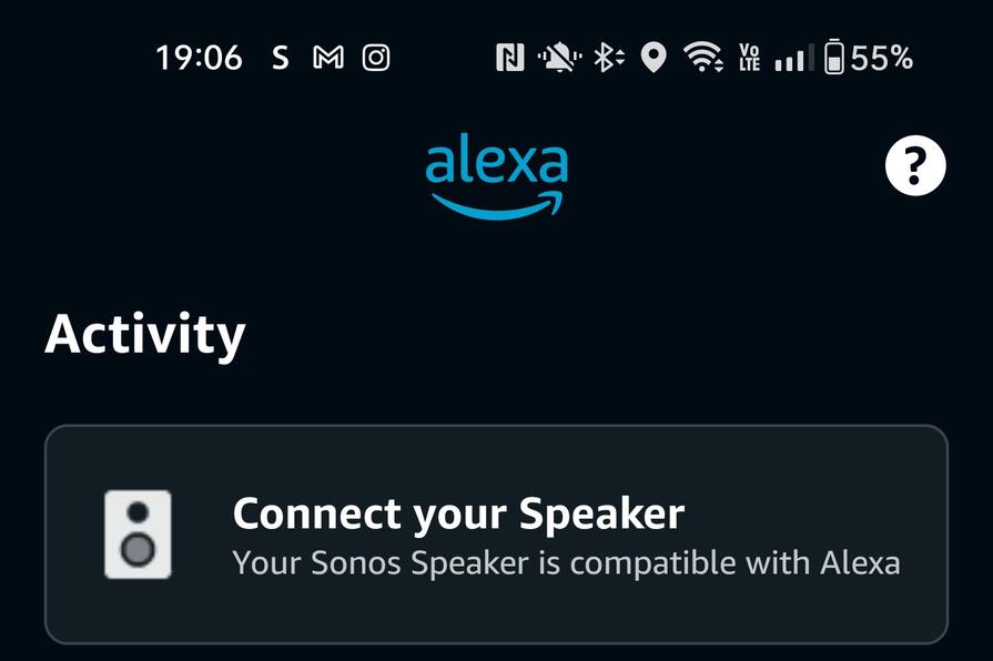 Bizar toch: Alexa vindt compatibele speakers, maar kan ze dan toch niet installeren.