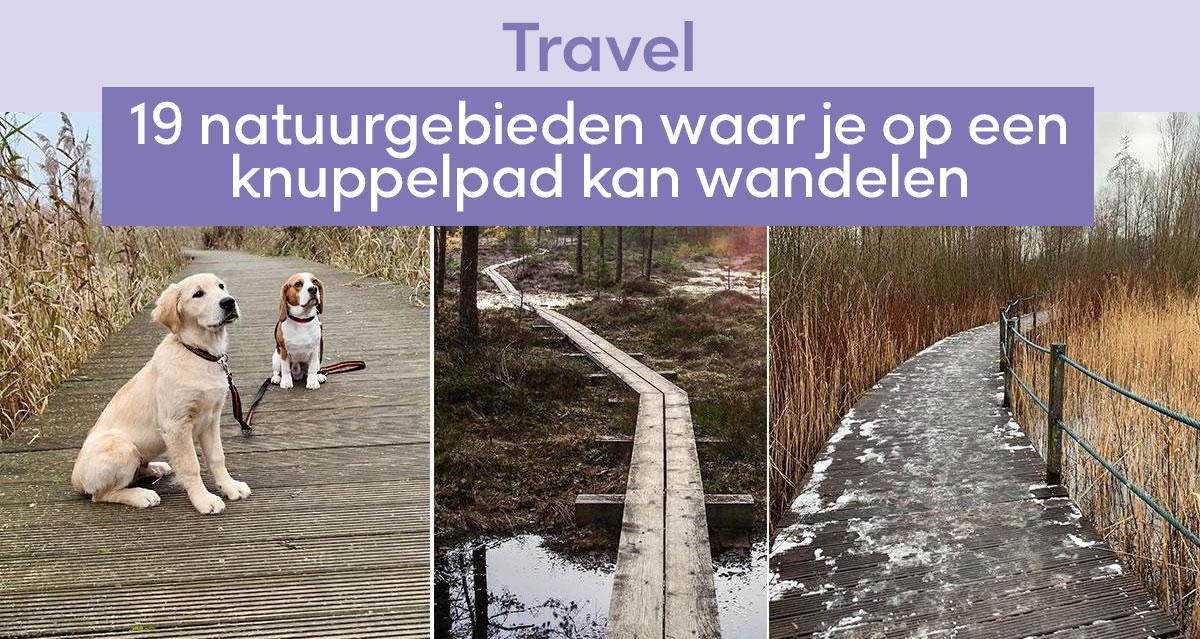 wandelen knuppelpad