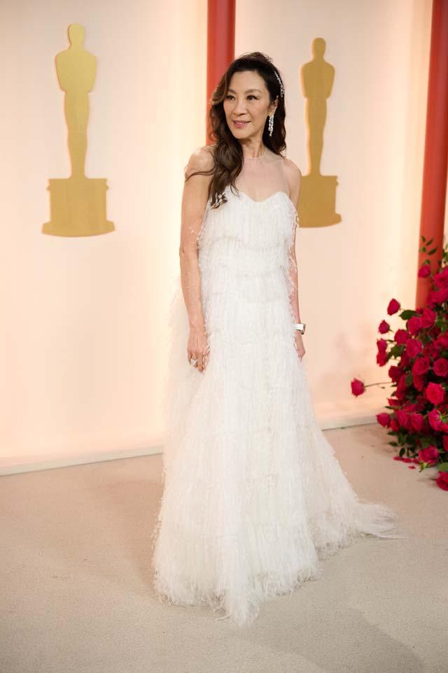  Michelle Yeoh en Christian Dior 