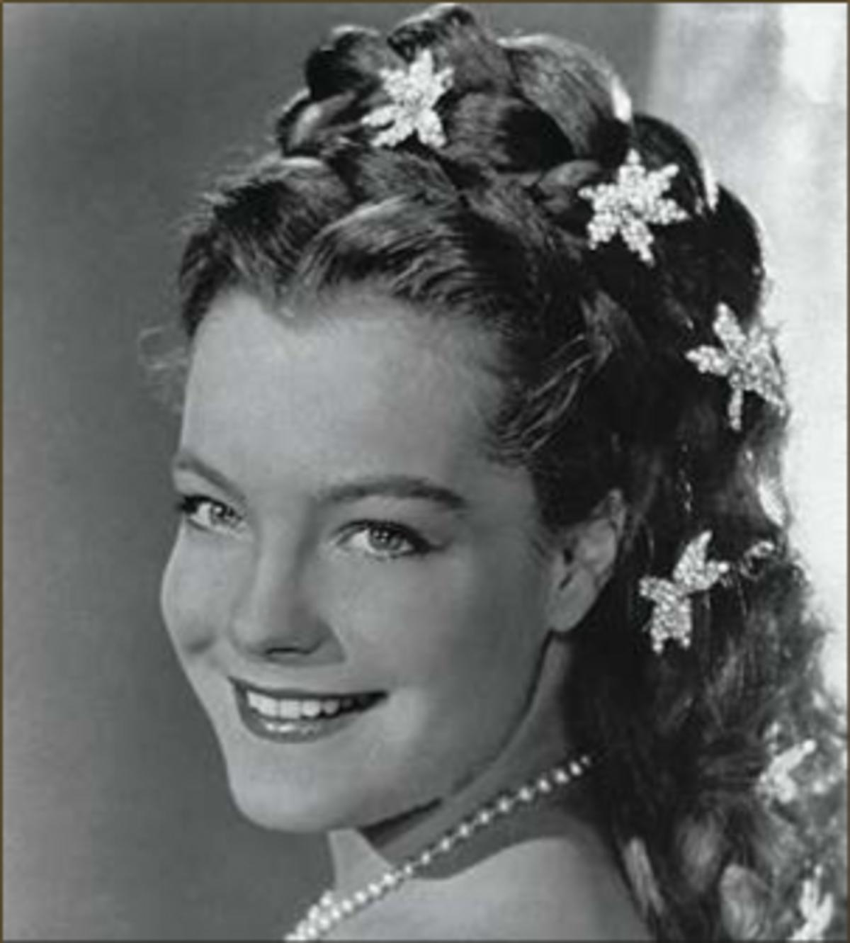 Foto van atrice Romy Schneider die Sisi speelde