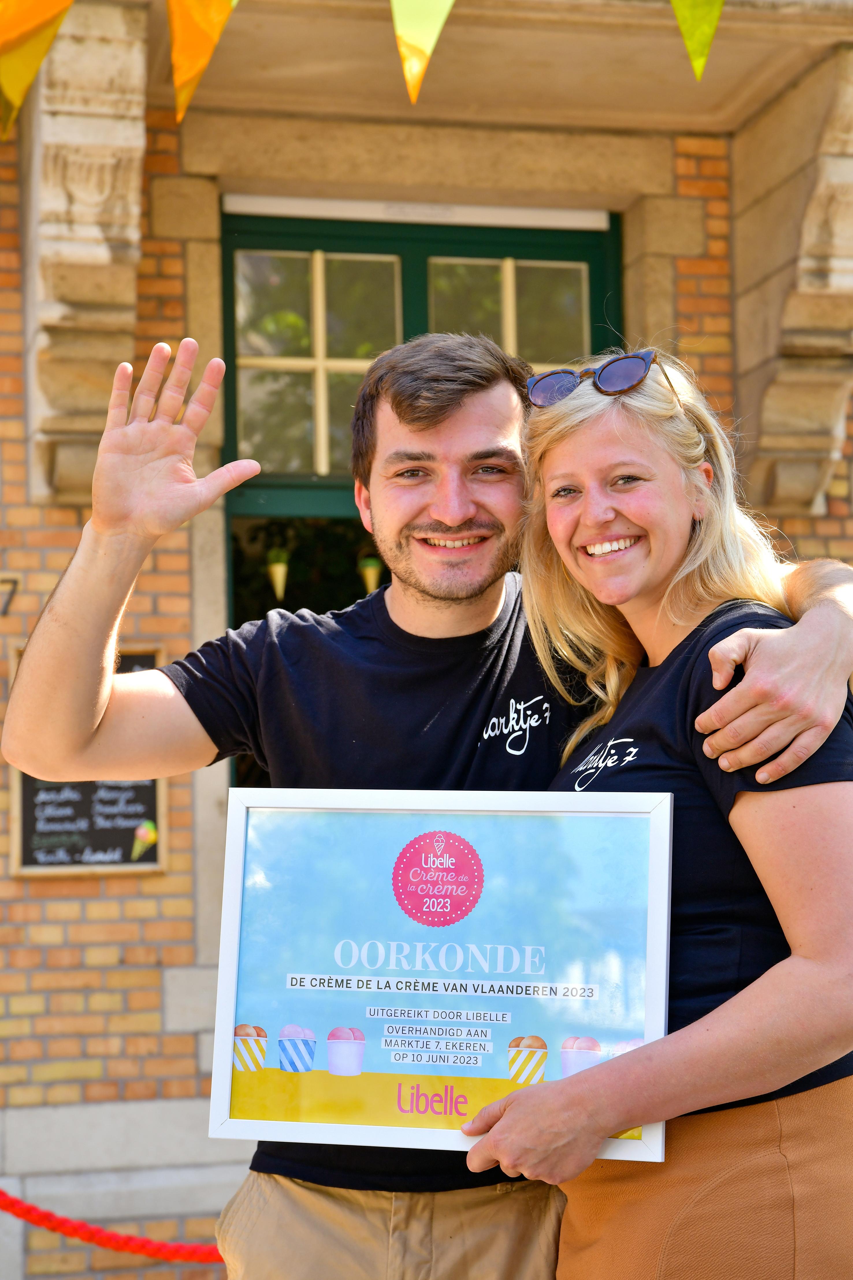 crème de la crème Loes en Tom