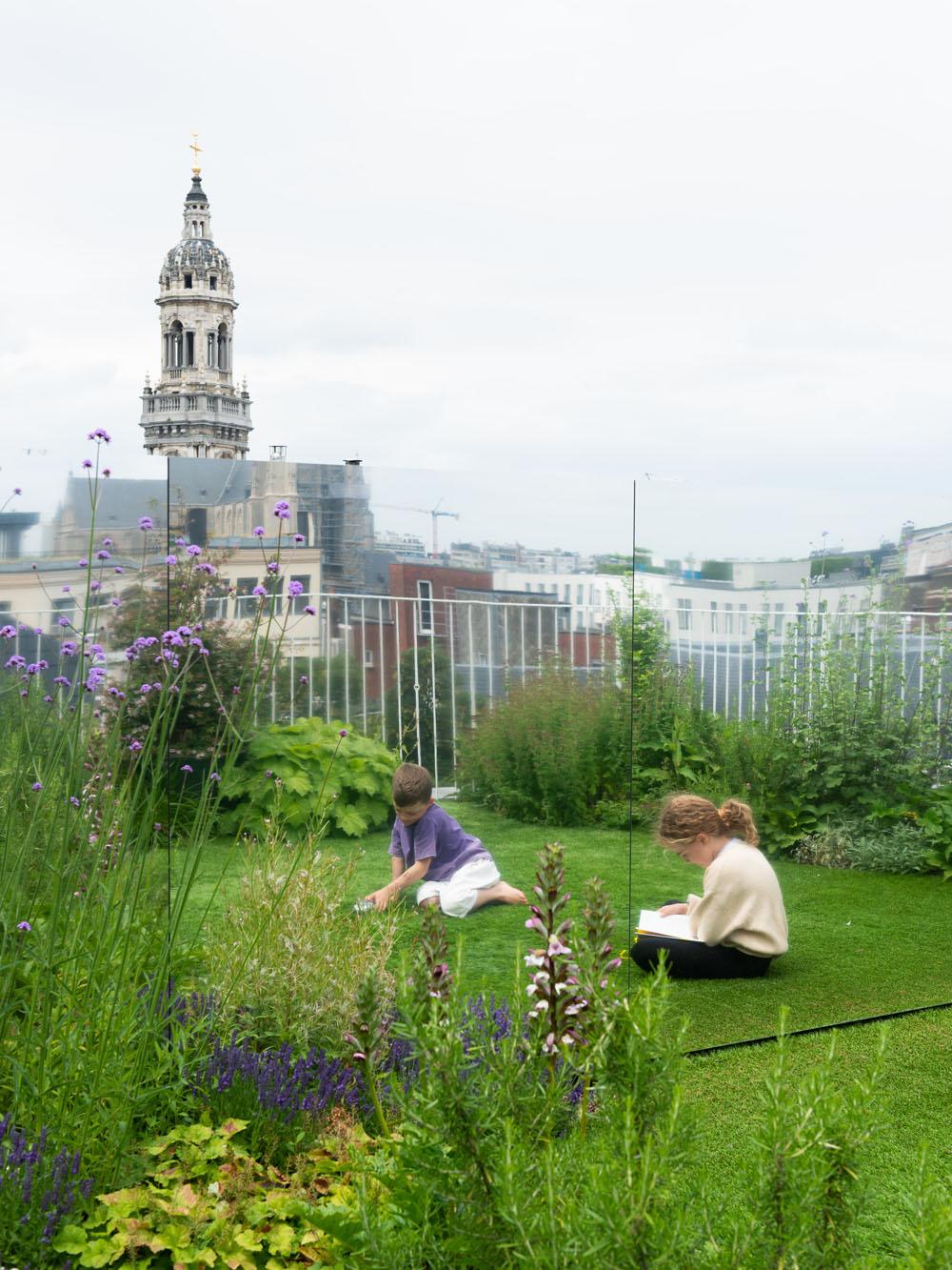 terrasse jardin anvers miroir 