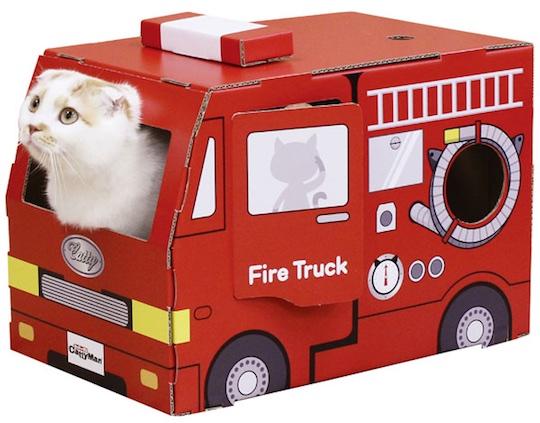 cat-fire-truck-house