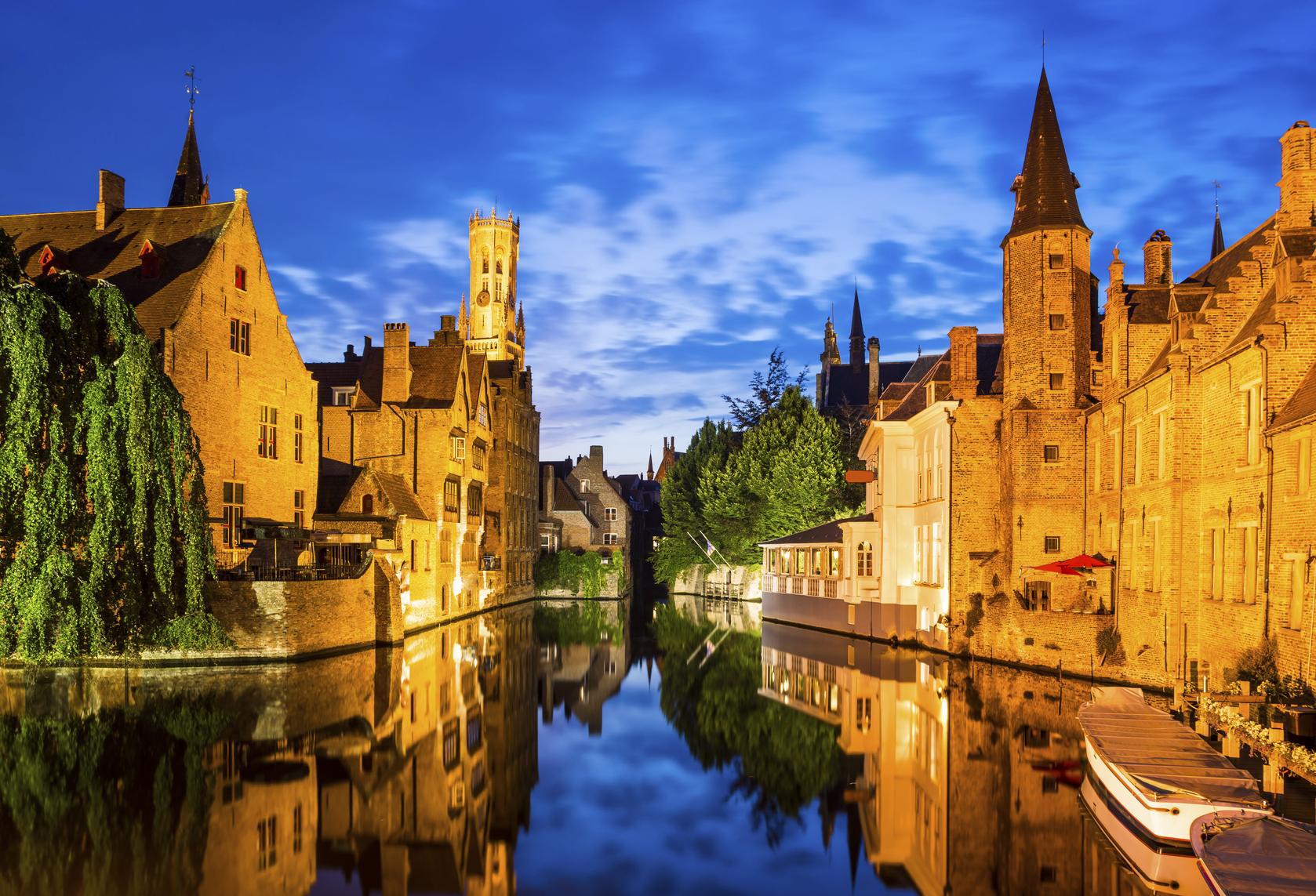 Jawel, ook ons eigenste Brugge prijkt op de op één na hoogste plek. (foto istock)