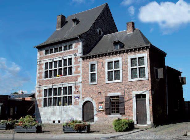 L'actuel musée de la ville de Herstal borde la Licour, place sous laquelle pourrait bien se trouver le palais...
