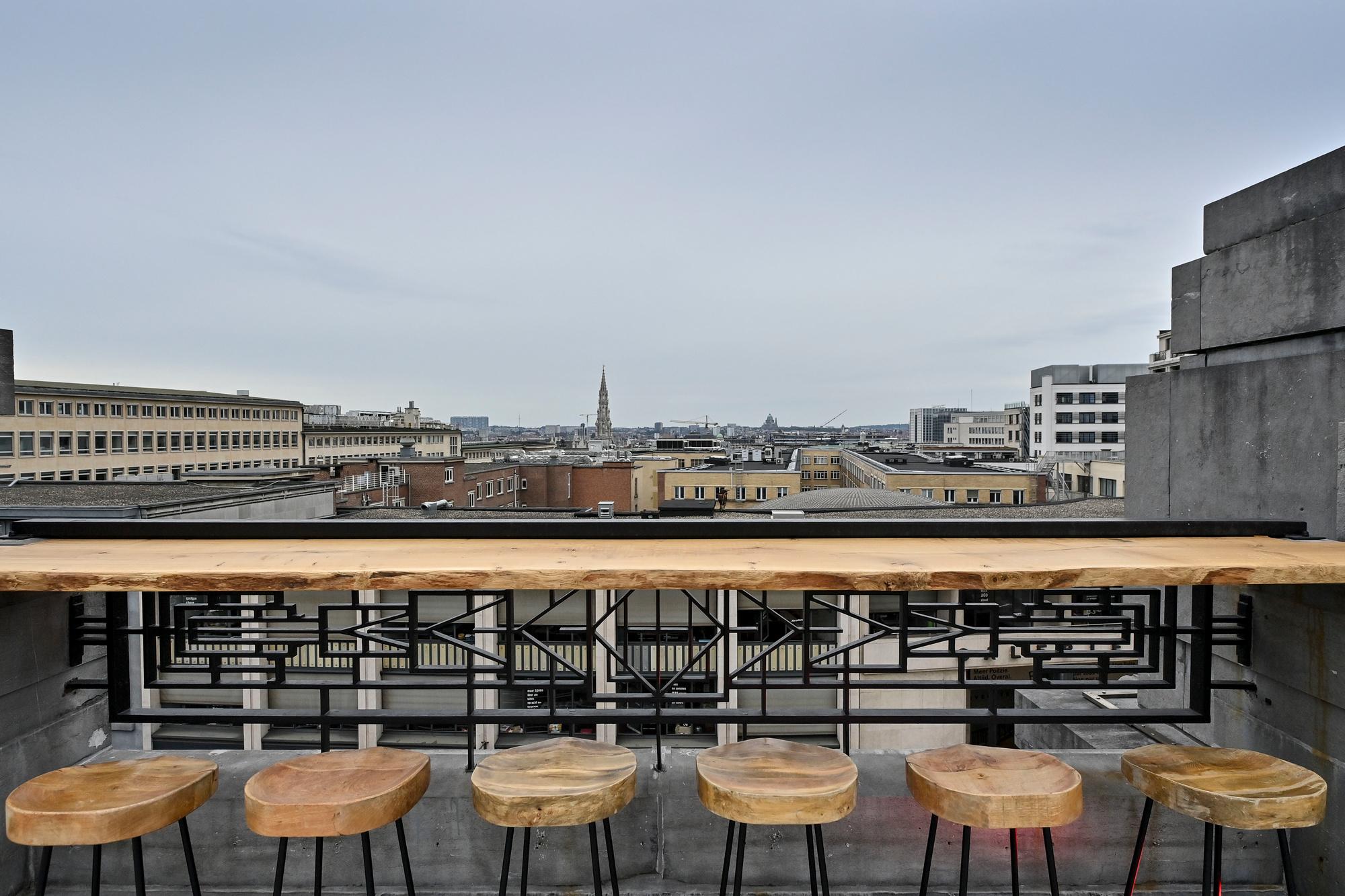 Terrasse panoramique Bozar.