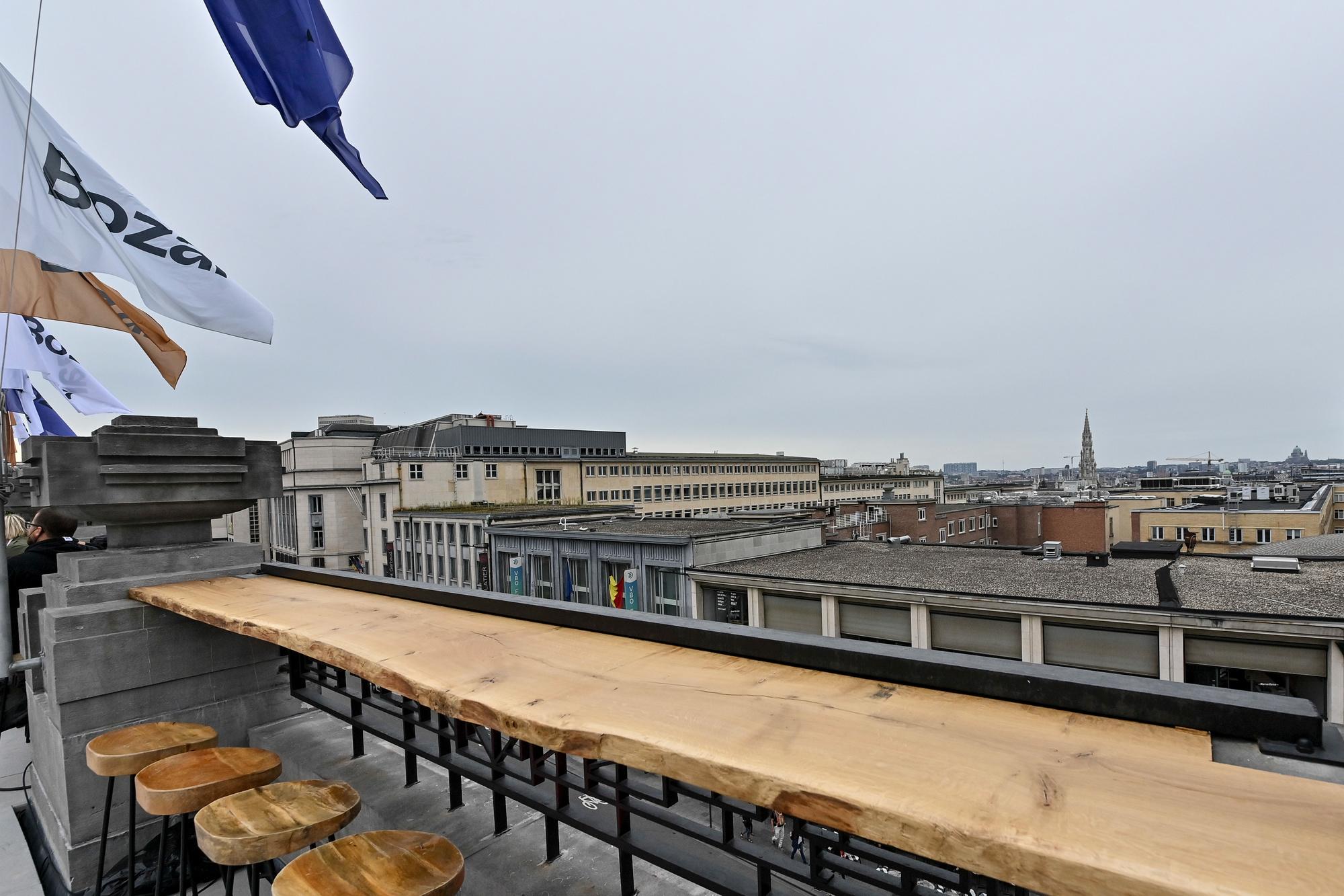 Terrasse panoramique Bozar.