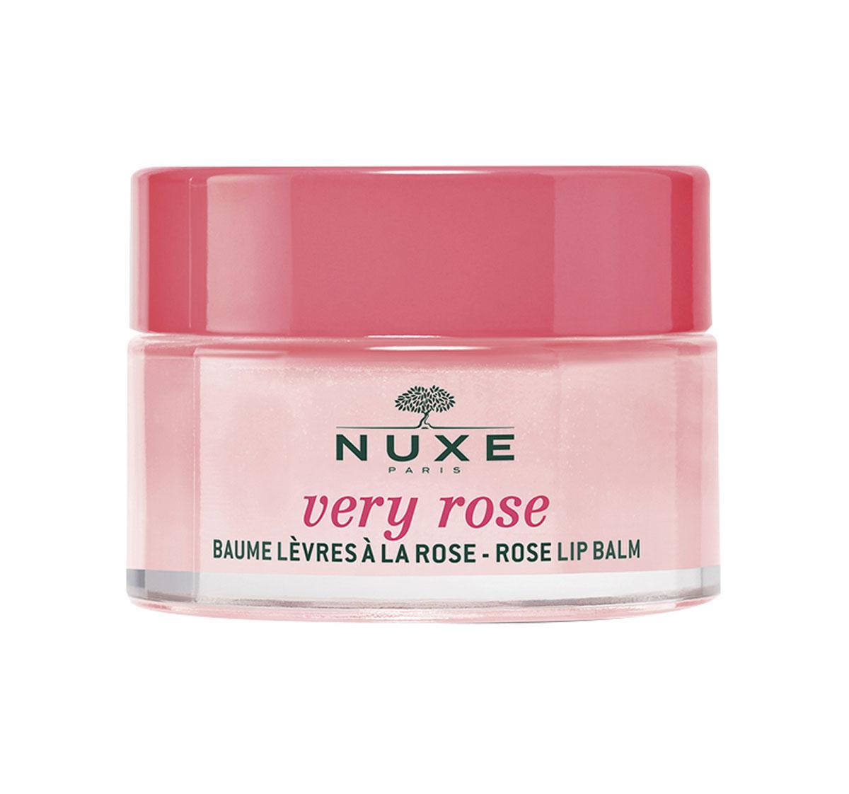 Volle lippen, langdurig comfort en een onweerstaanbaar gekleurde textuur als bonus. Rose Lip Balm, Very Rose van Nuxe, 14,50 euro, in de apotheek en drogisterij.
