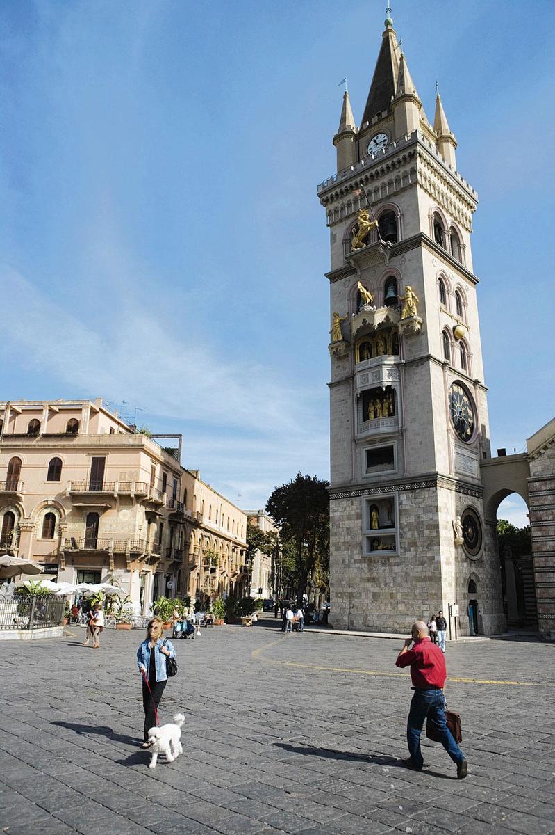 La ville de Messine en Sicile.