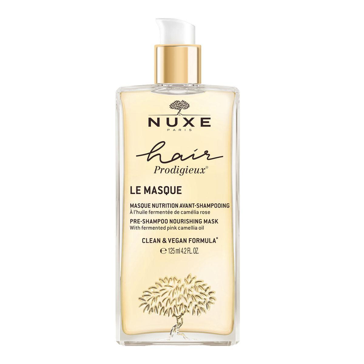 Hou je van Huile Prodigieuse van Nuxe, dan zal je ook dol zijn op dit nieuwe trio: Pre-Shampoo Nourishing Mask + High Shine Shampoo + High Shine Conditioner van Hair Prodigieux. Vanaf 15,90 euro, in de (para)farmacie.