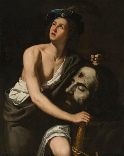 Artemisia Gentileschi, David en Goliath