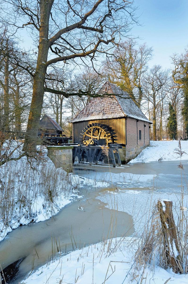 À Twente, les moulins à eau sont les témoins d'un autre temps