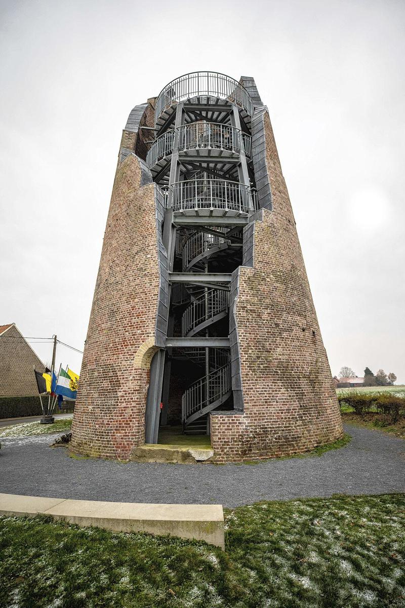 Le moulin de la paix témoin des combats de 1918.