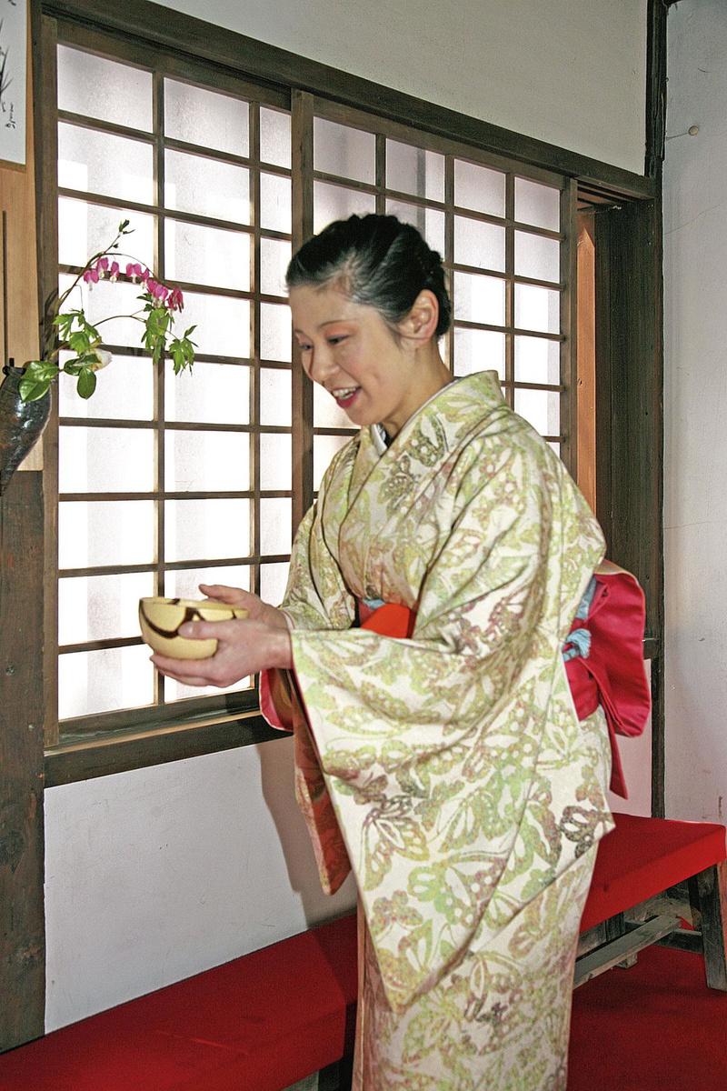 La cérémonie du thé à Kyoto.