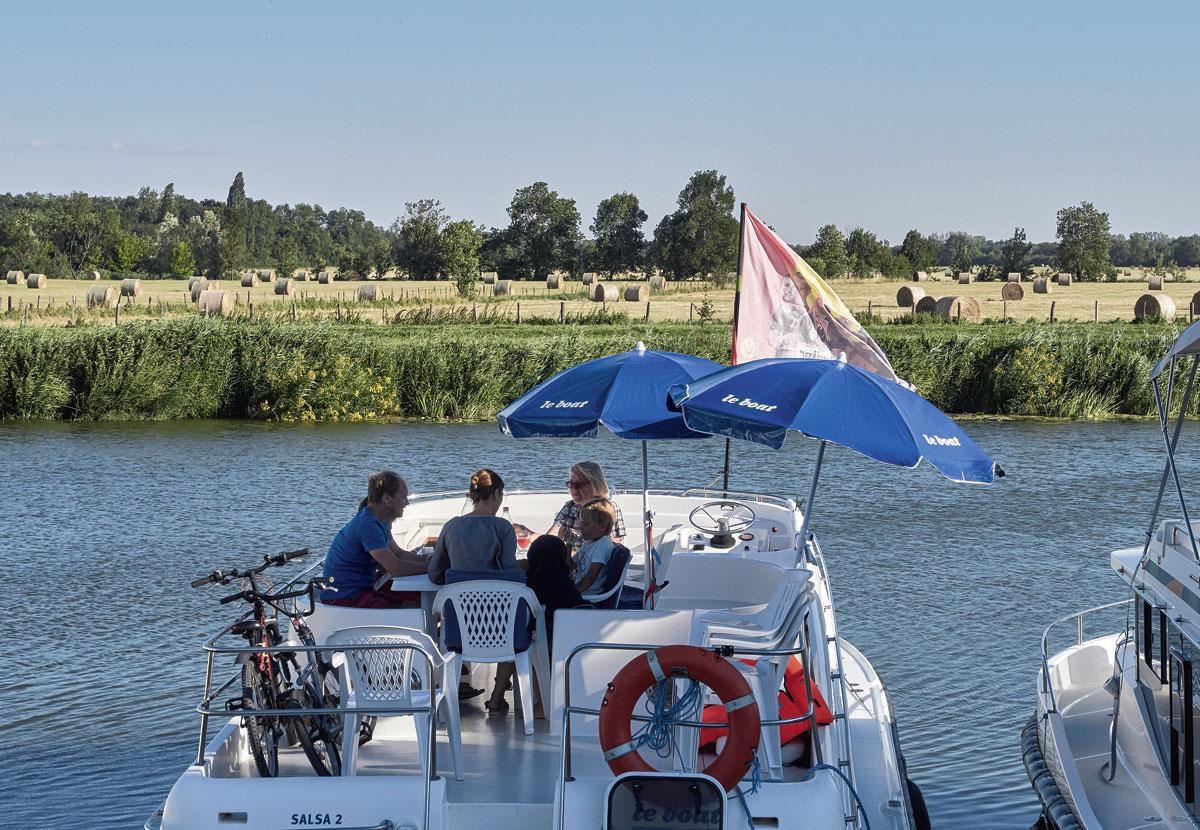 Trossen los en varen maar over de Franse kanalen